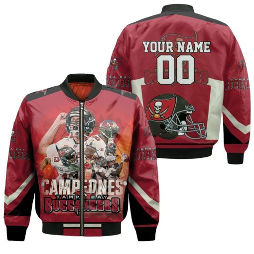 Tampa Bay Buccaneers Campeones Best Players For Fans Personalized Bomber Jacket