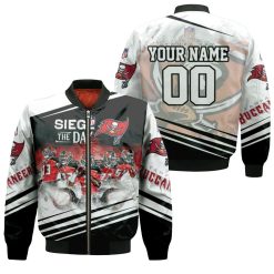 Tampa Bay Buccaneers Siege The Day Nfc South Division Champions Super Bowl 2021 Bomber Jacket