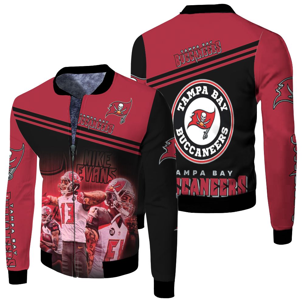 Tampa Bay Buccaneers Super Bowl 2021 Nfc South Division Champions Fleece Bomber Jacket