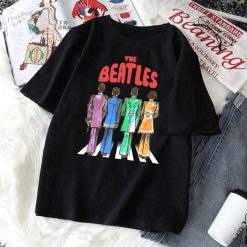 The Beatles Walking The Abbey Road Unisex T-Shirt