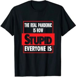 The Real Pandemic Is How Stupid Everyone Is Classic Unisex T-Shirt