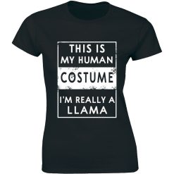 This Is My Human Costume I’m Really A Llama Unisex T-Shirt