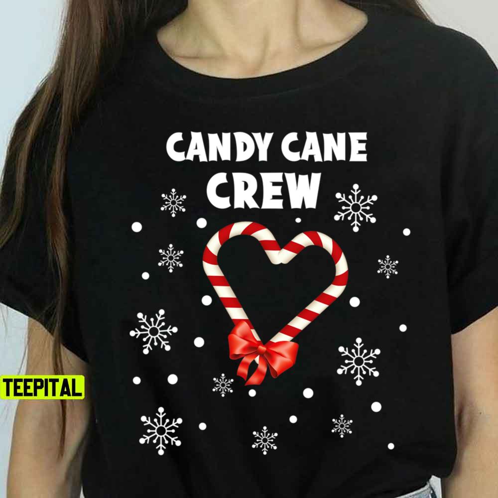 Candy Cane Crew Christmas T-Shirt