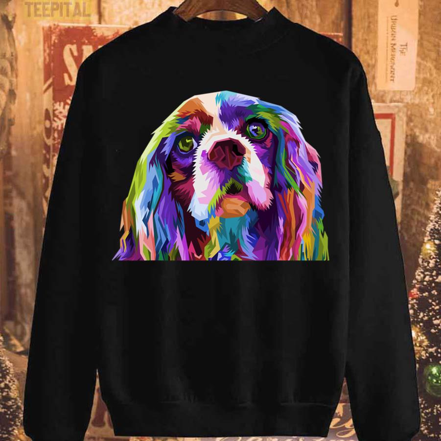 English Cocker Spaniel Pop Art Dog T-Shirt