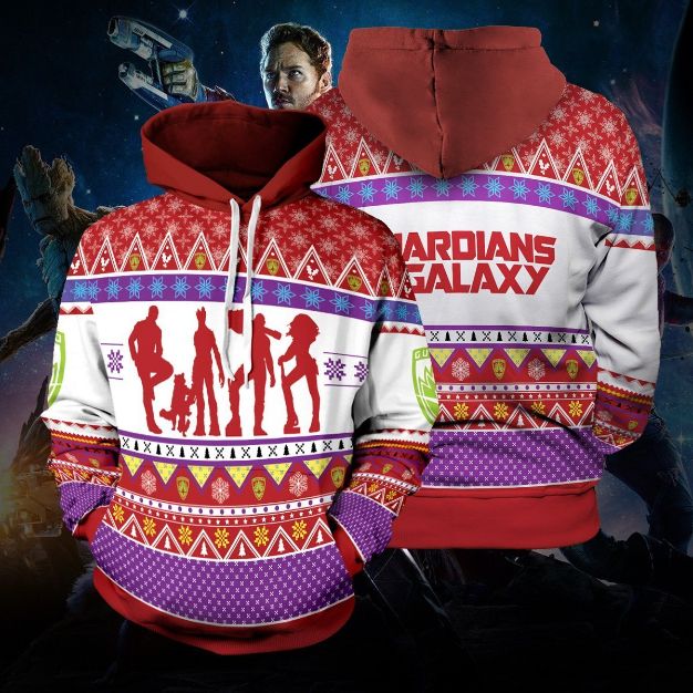Guardians of the Christmas Galaxy Unisex Pullover And Zipped Hoodie
