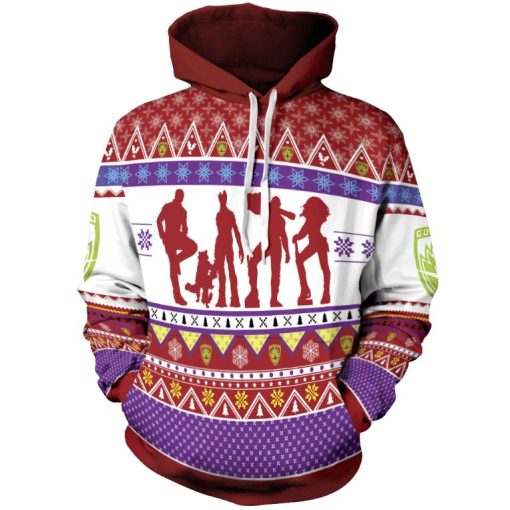 Guardians of the Christmas Galaxy Unisex Pullover And Zipped Hoodie