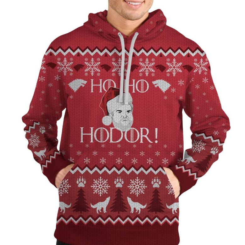 Ho! Ho! Hodor! Unisex Hoodie, Game Of Throne Hoodie
