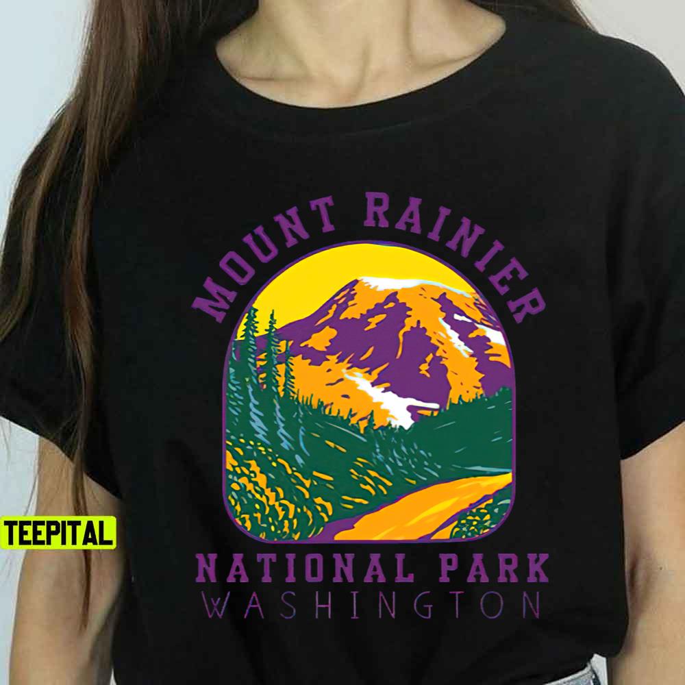 National Park Washington Mount Rainier T-Shirt