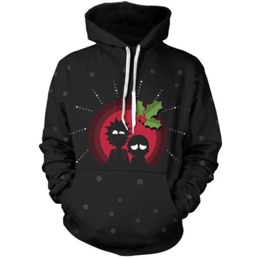 Rick & Morty Christmas Unisex Pullover And Zipped Hoodie