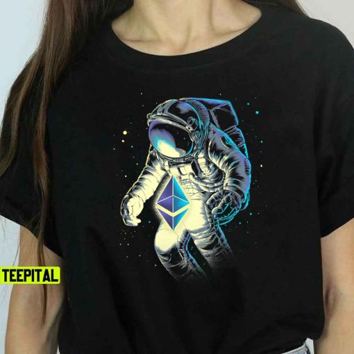 Space Ethereum ETH Astronaut T-Shirt