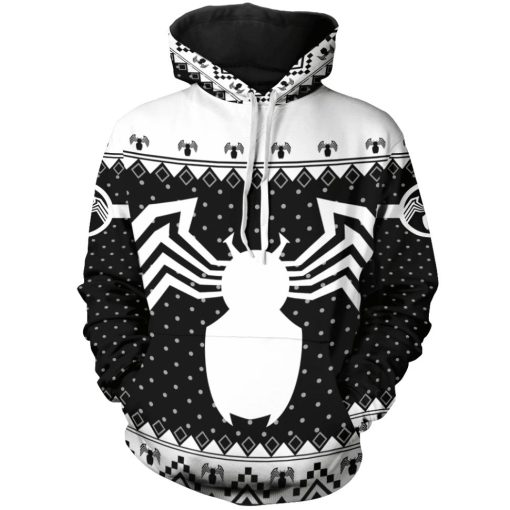 Venom Christmas Unisex Pullover And Zipped Hoodie