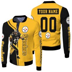 43 Troy Polamalu Pittsburgh Steelers Player Personalized 2020 Nfl Season Fleece Bomber Jacket