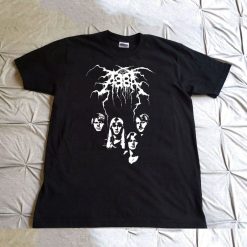 ABBA Black Metal Gift Birthday T-Shirt