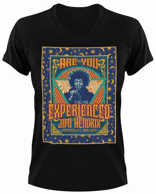 Are You Experienced Jimi Hendrix Fan Illustration Unisex Shirt