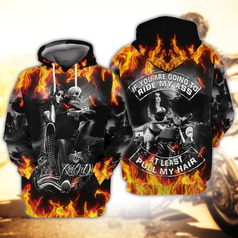 Biker hotsell zip hoodie