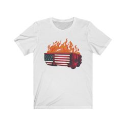 Dumpster Fire Sarcastic Unisex T-Shirt