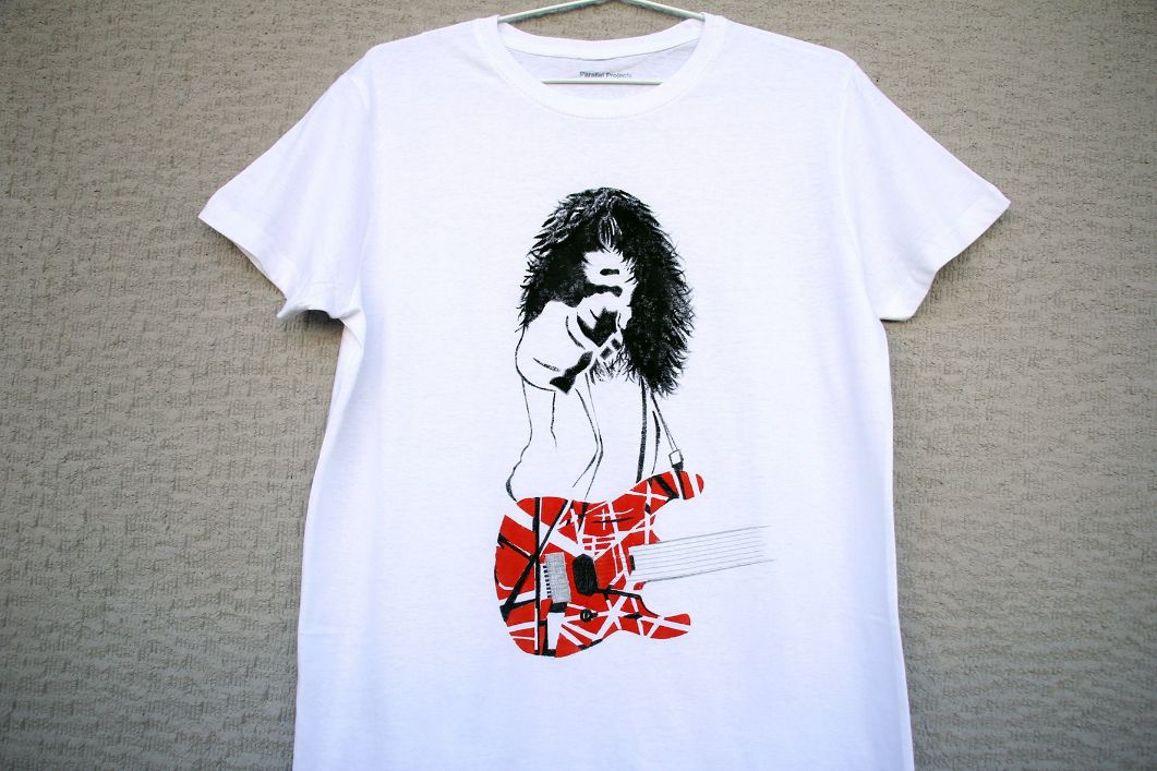 Eddie Van Halens Guitar Unisex T-Shirt