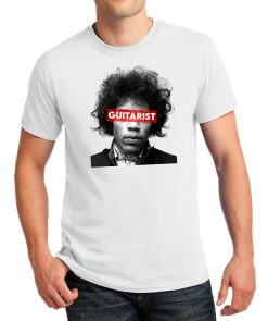 Guitarist Jimi Hendrix Mens T-Shirt