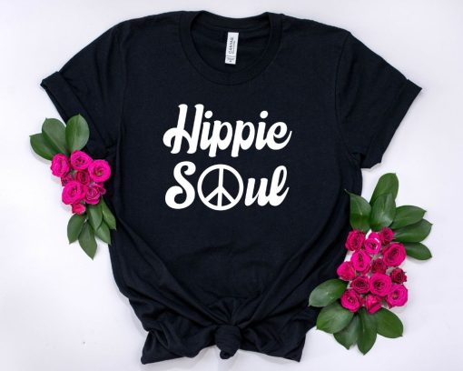 Hippie Soul Peace Sign Unisex T-Shirt