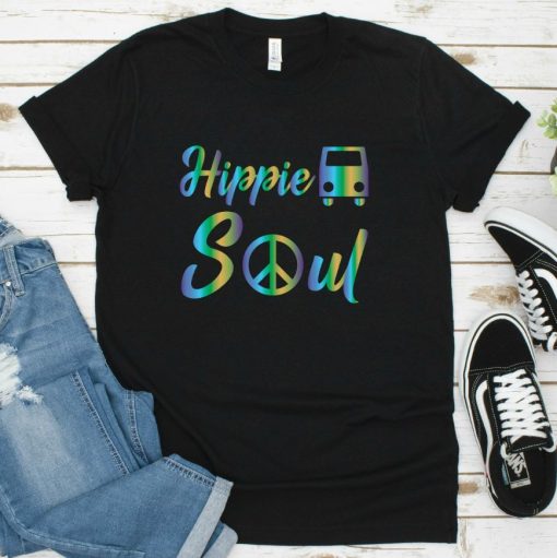 Hippie Soul Tank Top Bus Unisex T-Shirt