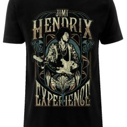 Jimi Hendrix – Art Nouveanu T-Shirt