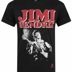 Jimi Hendrix Block Logo Men_s Unisex T-Shirt
