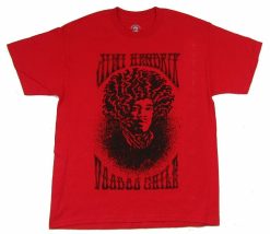 Jimi Hendrix Voodoo Chile Red T-Shirt