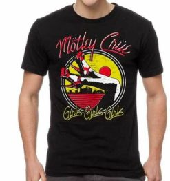 Motley Crue Mens Heels Girls Unisex T-shirt