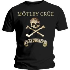 Motley Crue The End Nikki Sixx Tommy Lee Official Unisex T-shirt