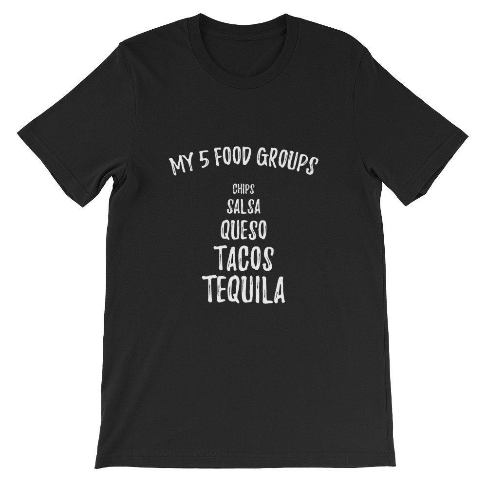 My 5 Food Groups Funny Unisex T-Shirt