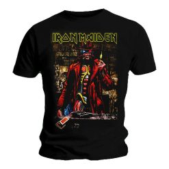 Official Iron Maiden Stranger Sepia Classic Rock T-Shirt