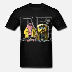 Pat And Silent Bob Squarepants Men Unisex T-Shirt