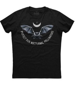 Protect Our Nocturnal Pollinators Bat Mens Unisex T-Shirt