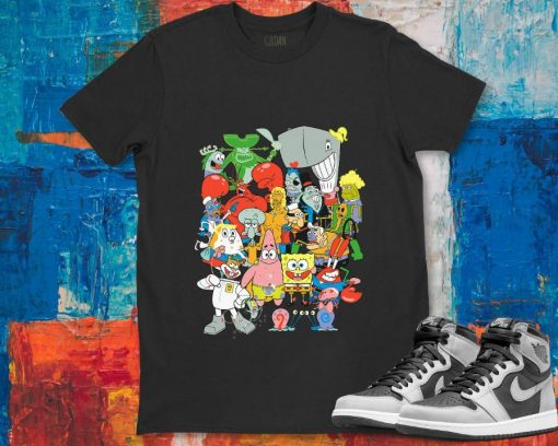Rugrats SpongeBob Squarepants Funny Unisex Gift T-Shirt