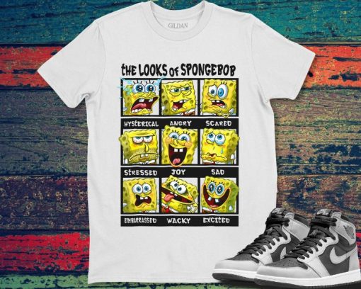 Spongebob Squarepants The Looks Of Spongebob Unisex Gift T-Shirt