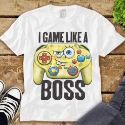 Spongebob Squarepants I Game Like A Boss T-Shirt