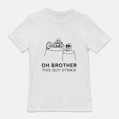 Spongebob Squarepants Oh Brother This Guy Stinks Fish T-Shirt