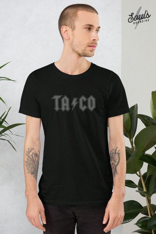 TACO Funny ACDC Parody Unisex T-Shirt