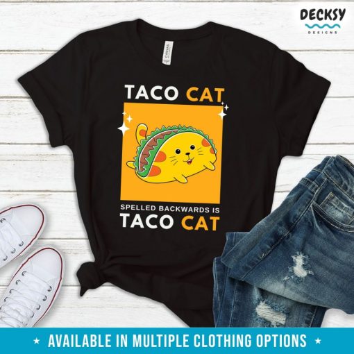 Taco Cat Mama Food Pun Unisex T-Shirt