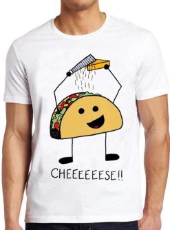 Taco Cheese Grater Funny Graphic Design Cool Gift Unisex T-Shirt