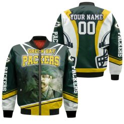 Aaron Rodgers Green Bay Packersposter For Fans Personalized Bomber Jacket