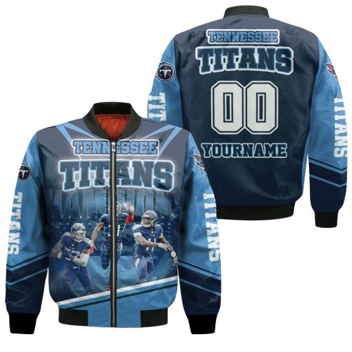 Afc South Division Champions Tennessee Titans Super Bowl 2021 2 Personalized Bomber Jacket