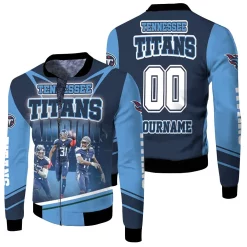 Afc South Division Champions Tennessee Titans Super Bowl 2021 2 Personalized Fleece Bomber Jacket