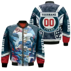 Afc South Division Champions Tennessee Titans Super Bowl 2021 Personalized Bomber Jacket