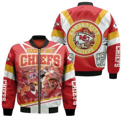 Afc West Division Champions Kansas City Chiefs Super Bowl 2021 Bomber Jacket