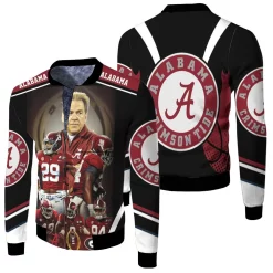 Alabama Crimson Tide National Championship Atlanta 2018 Fleece Bomber Jacket