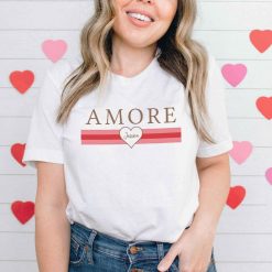 Amore Custom Valentine Unisex T-Shirt