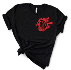 Anatomical Heart Valentines Day T-Shirt