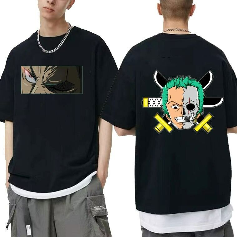 Anime One Piece Roronoa Zoro Eyes T-Shirt