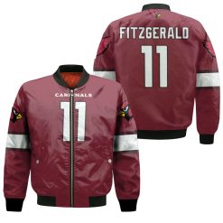 Arizona Cardinals Larry Fitzgerald #11 Nfl American Football Youth 2019 Draft First Round Pick Game 3d Desiged Allover Gift For Arizona Fans Bomber Jacket